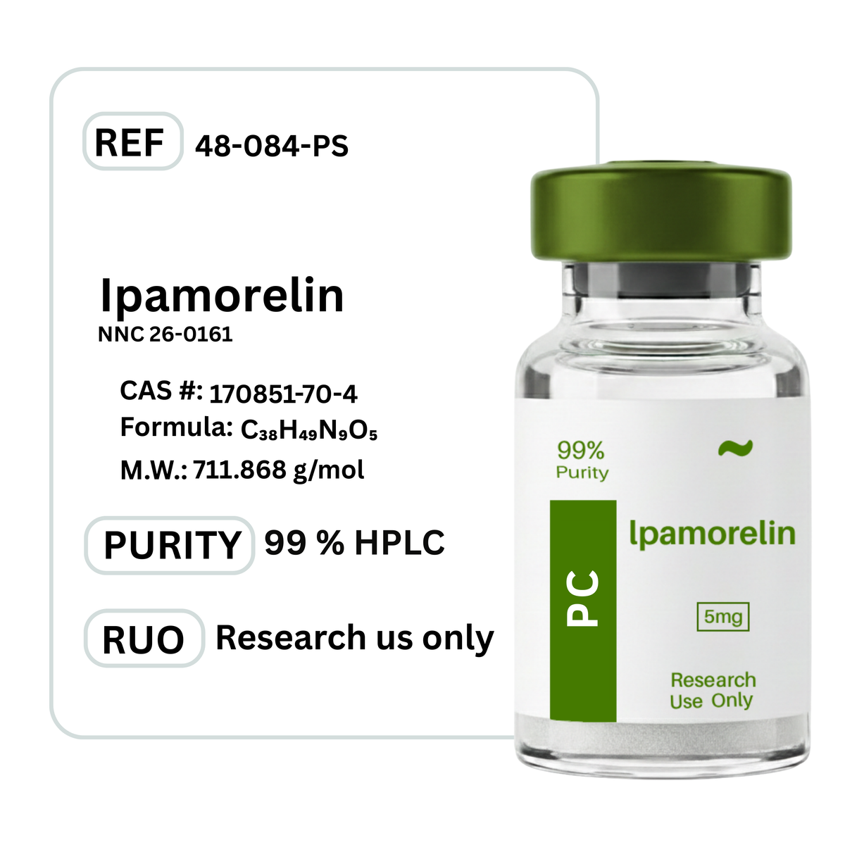 ipamorelin colombia Ipamorelin – Ladysmith Peptides (PC)